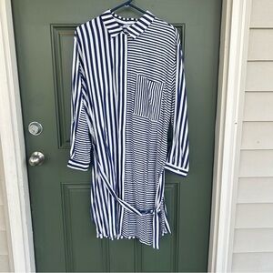 Dex Women’s Belted Shirt Dress – Size 1X